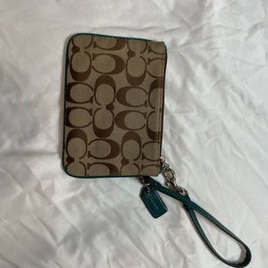 Vintage Coach wristlet